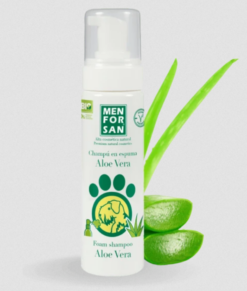 MEN FOR SAN penový šampón s aloe vera pre psov 200ml MEN FOR SAN www.bohre.sk