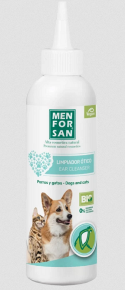 MEN FOR SAN roztok na čistenie uší psov a mačiek 125ml MEN FOR SAN www.bohre.sk