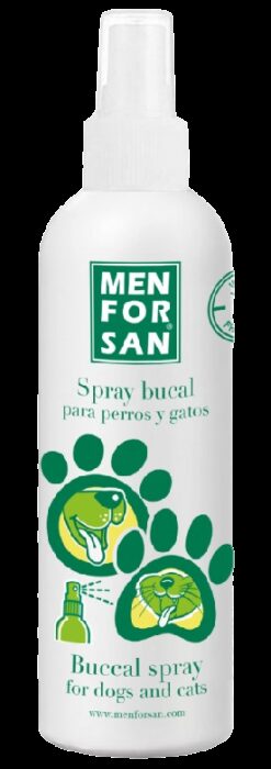 MEN FOR SAN ústny sprej pre elimináciu pachu pre psy a mačky 125 ml MEN FOR SAN www.bohre.sk
