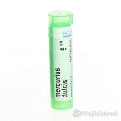 MERCURIUS DULCIS GRA HOM CH5, proti seróznej otitíde, 1x4 g Boiron www.bohre.sk