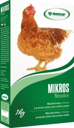 MIKROS Nosnice vitamíny a minerály pre nosnice 1kg MIKROP www.bohre.sk