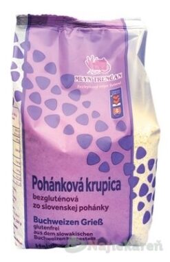 MLYN TRENČAN Pohánková krupica hladká bezgluténová 500 g Mlyn Trenčan spol. s r.o. www.bohre.sk