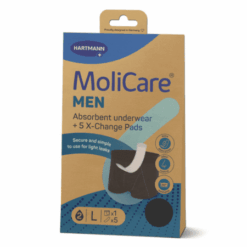 MOLICARE Men L absorpčná spodná bielizeň 1 ks + X-change vložka 5 ks set MoliCare www.bohre.sk