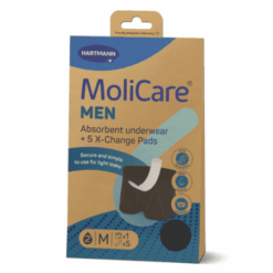 MOLICARE Men M absorpčná spodná bielizeň 1 ks + X-change vložka 5 ks set MoliCare www.bohre.sk