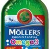 MOLLERS Omega 3 rybí olej ovocná príchuť 250 ml Moller´s www.bohre.sk