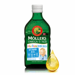 MOLLER´S Omega 3 môj prvý rybí olej vitamín A a D 250 ml MOLLER´S www.bohre.sk