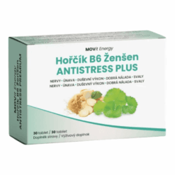 MOVIT Horčík B6 ženšen antistress plus 30 tabliet MOVit www.bohre.sk