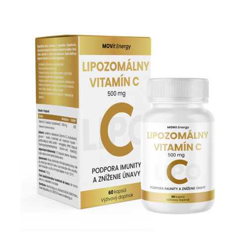 MOVIT Lipozomálny vitamín C 500 mg 60 kapsúl MOVit www.bohre.sk