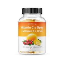 MOVIT Vitamín C 1200 mg so šípkami + D + zinok 90 tabliet MOVit www.bohre.sk