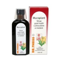 MUCOPLANT Sirup proti kašľu so skorocelom a medom 100 ml MUCOPLANT www.bohre.sk