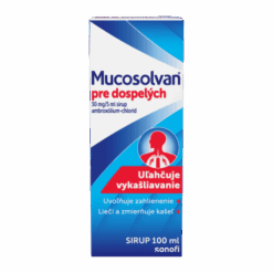 MUCOSOLVAN Sirup pre dospelých 100 ml Mucosolvan www.bohre.sk