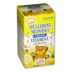 MÜLLEROVE MEDVEDÍKY Vitamín C citrón 45 tabliet DR. MÜLLER www.bohre.sk