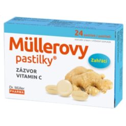 MÜLLEROVE PASTILKY so zázvorom 24 kusov DR. MÜLLER www.bohre.sk