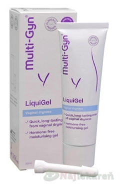 MULTI-GYN LIQUIGEL vaginálny lubrikačný gél na odstránenie suchosti pošvy 50ml BioClin B.V. www.bohre.sk