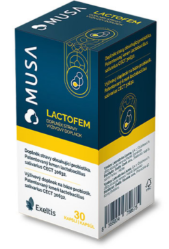 MUSA LACTOFEM probiotikum 30cps Exeltis www.bohre.sk