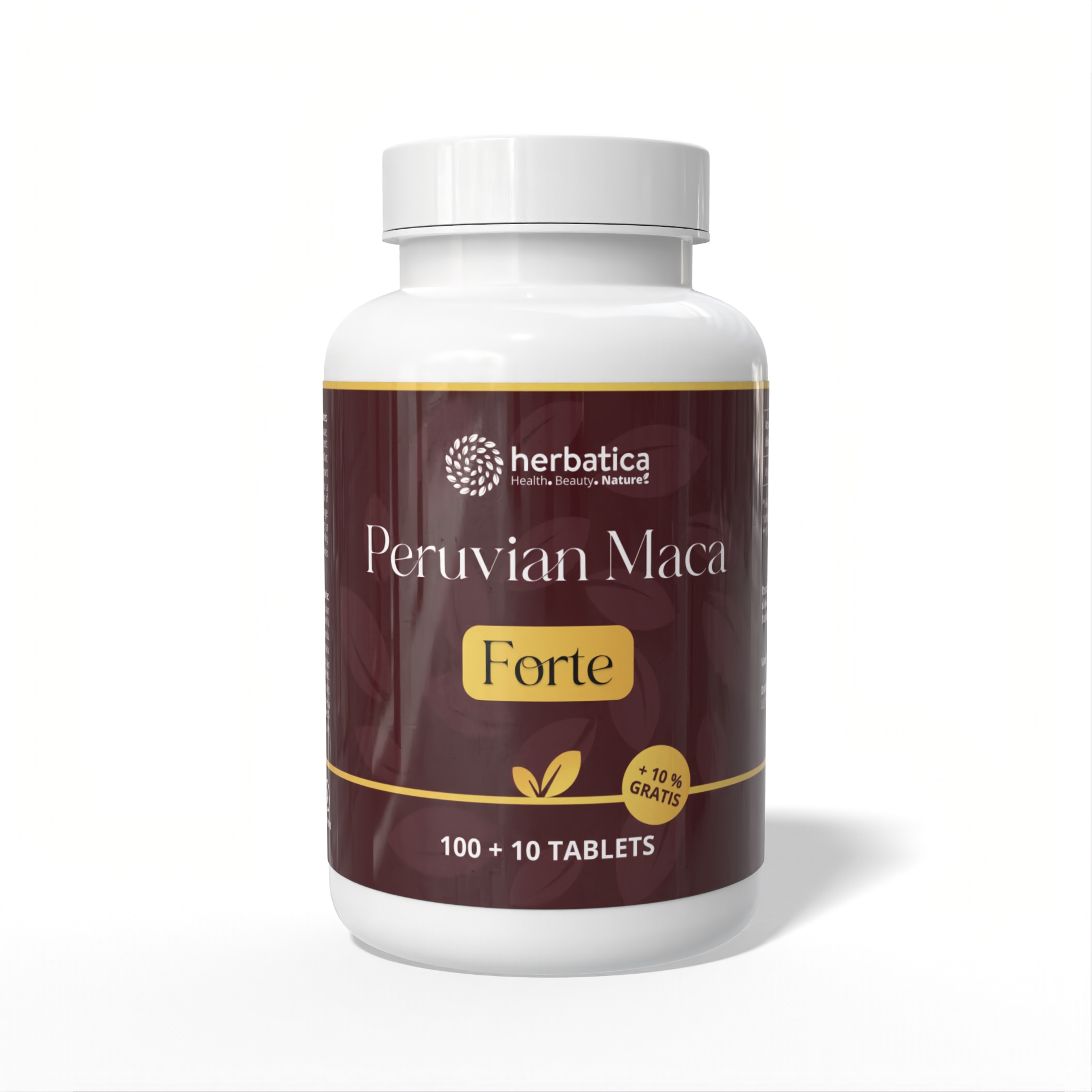Maca Peruánska Forte 250mg - 110 tabliet - Herbatica Herbatica www.bohre.sk