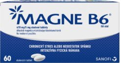 Magne-B6 tbl.obd.60 x 470 mg/5 mg MAGNE B6 www.bohre.sk
