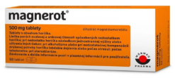 Magnerot tbl.50 x 500 mg Magnerot www.bohre.sk