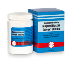 Magnesii Lactici 500 mg tbl. Galvex Magnéziové tablety 500 mg Galvex tbl.100 x 0,5 g Galvex www.bohre.sk
