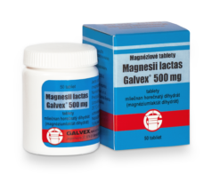 Magnesii Lactici 500 mg tbl. Galvex Magnéziové tablety 500 mg Galvex tbl.50 x 0,5 g Galvex www.bohre.sk