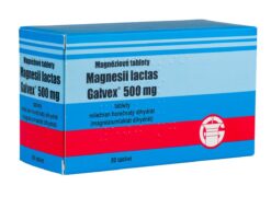 Magnesii Lactici 500 mg tbl. Galvex Magnéziové tablety 500 mg Galvex tbl.80 x 0,5 g Galvex www.bohre.sk