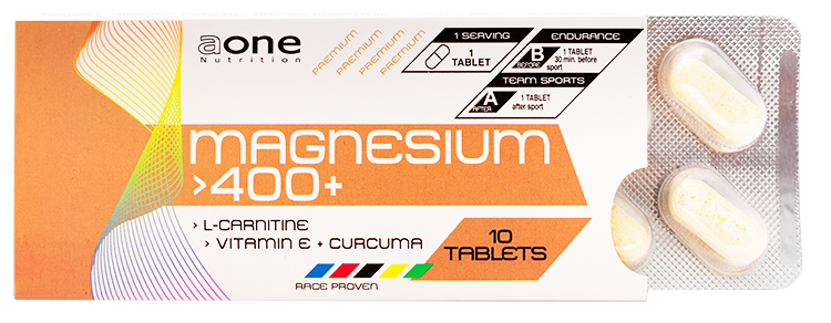 Magnesium 400+ žuvacie tablety Aone Nutrition www.bohre.sk