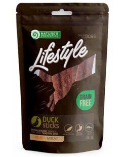 Maškrta Natures Protection Lifestyle tyčinky s kačkou 75g Natures Protection www.bohre.sk