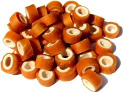 Maškrta Salač Koliečka dentálne s rybou a kuraťom 100g Salač www.bohre.sk