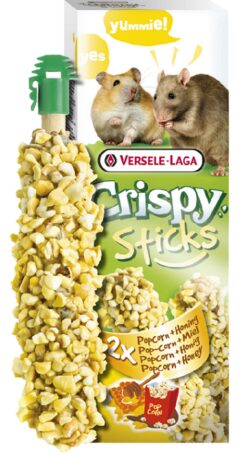 Maškrta Versele Laga Crispy Sticks škrečok/potkan - kukurica a med 2ks 100g VERSELE LAGA www.bohre.sk