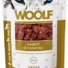 Maškrta Woolf Dog/Cat kocky z králika pre psy a mačky 100g Woolf www.bohre.sk