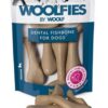 Maškrta Woolfies dentálna rybia kosť veľ. M 200g Woolf www.bohre.sk