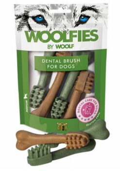 Maškrta Woolfies dentálne kefky S 200g Woolf www.bohre.sk