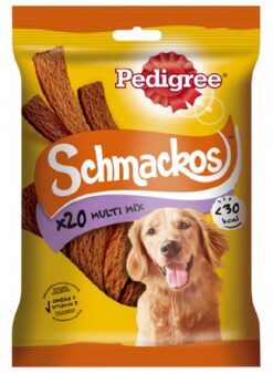 Maškrta pre psy PEDIGREE Schmackos Multipack 9x144g (20ks) Pedigree www.bohre.sk