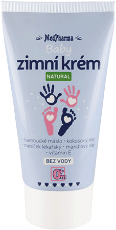 MedPharma Baby zimný krém Natural 75 g MedPharma www.bohre.sk