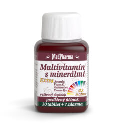 MedPharma MULTIVITAMIN S MINERÁLMI EXTRA 42 ZLOŽIEK tablety 30+7 zadarmo MedPharma www.bohre.sk