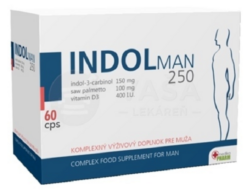 Medikapharm Indol Man 250 60 kapsúl Indol www.bohre.sk