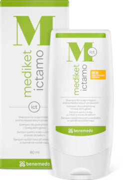 Mediket Ictamo Shampoo proti lupinám a na seboreu 80 ml Mediket www.bohre.sk