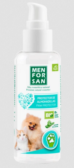 Menforsan Ochranný gél na labky s aloe vera pre psov a mačky 60 ml MEN FOR SAN www.bohre.sk
