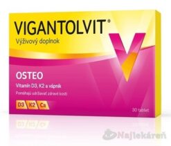 Merck Group Vigantolvit Osteo 30 tabliet Vigantolvit www.bohre.sk