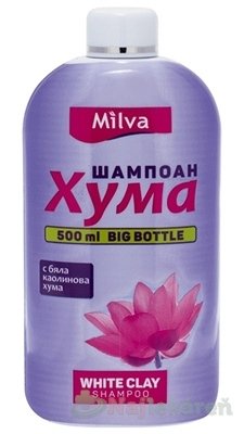 Milva ŠAMPÓN Huma WHITE CLAY BIG 500ml Milva www.bohre.sk