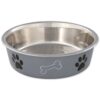 Miska Trixie nerezová, plastový povrch 21cm 1400ml TRIXIE www.bohre.sk