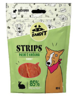 Mr. Bandit rabbit strips 80 g Mr. Bandit www.bohre.sk