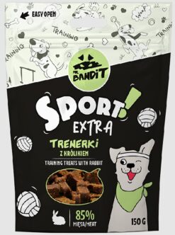 Mr. Bandit sport extra with rabbit training treats - maškrta pre psy 150g Mr. Bandit www.bohre.sk