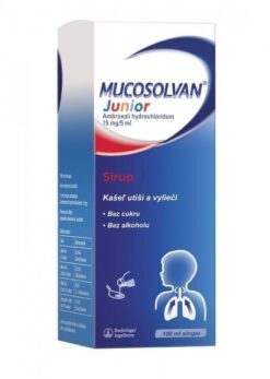 Mucosolvan Junior sir.1 x 100 ml Mucosolvan www.bohre.sk