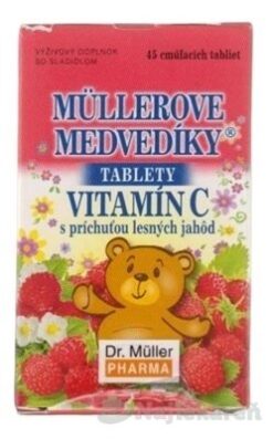 Müllerovi medvídci s vit.C a přích.jahody tbl.45 Dr. Müller Pharma s.r.o. www.bohre.sk