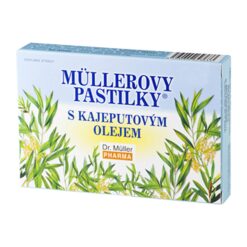 Müllerovy pastilky s kajeputovým olejem 24 ks Dr. Müller Pharma www.bohre.sk