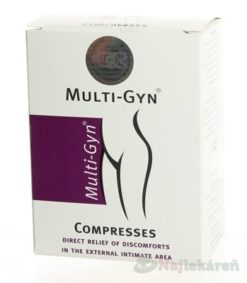 Multi-Gyn Anal Compresses obklad proti hemoroidom 12 ks Multi-Gyn www.bohre.sk