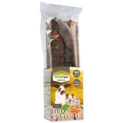 NATURELand BRUNCH Sticks with carrot 120 g NATURE LAND www.bohre.sk