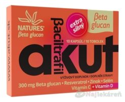 NATURES Baciltrafil akut 10 kapsúl NATURES s.r.o. www.bohre.sk