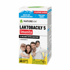NATUREVIA Laktobacily "5" imunita s vitamínom C 60 kapsúl NATUREVIA www.bohre.sk